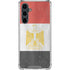 Egypt Flag Distressed Galaxy S23 FE Clear Case
