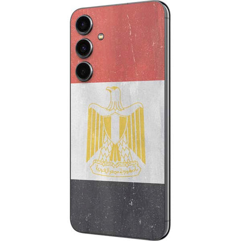Egypt Flag Distressed Galaxy S23 FE Skin