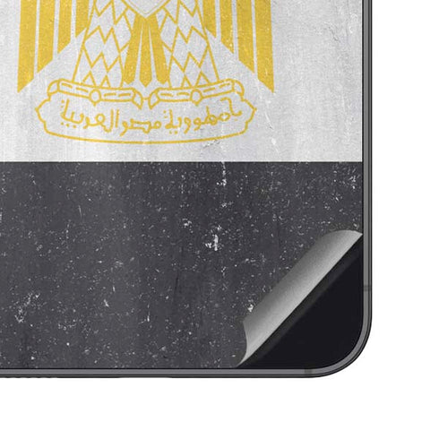 Egypt Flag Distressed Galaxy S23 FE Skin