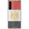 Egypt Flag Distressed Galaxy S23 Plus Clear Case