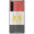 Egypt Flag Distressed Galaxy S23 Plus Clear Case