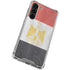 Egypt Flag Distressed Galaxy S23 Plus Clear Case