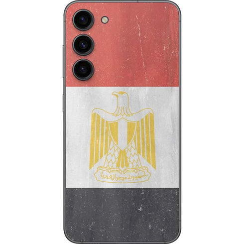 Egypt Flag Distressed Galaxy S23 Plus Skin
