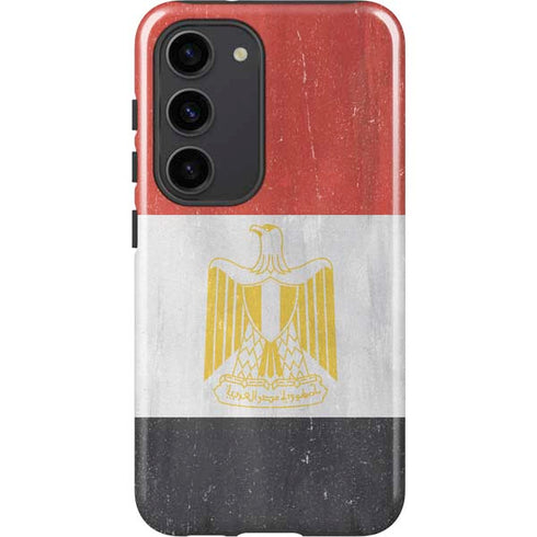 Egypt Flag Distressed Galaxy S23 Pro Case