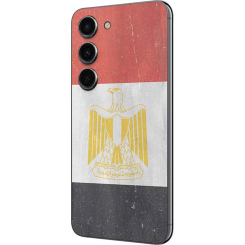 Egypt Flag Distressed Galaxy S23 Skin