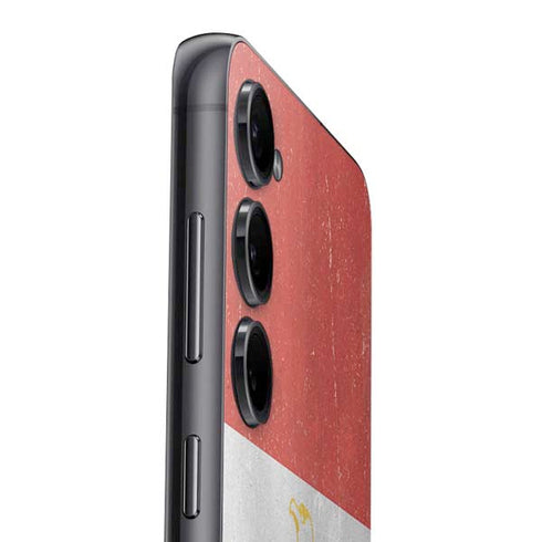 Egypt Flag Distressed Galaxy S23 Skin