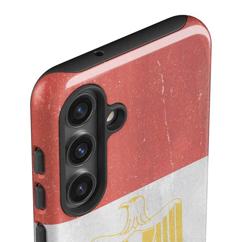 Egypt Flag Distressed Galaxy S24 Plus Impact Case