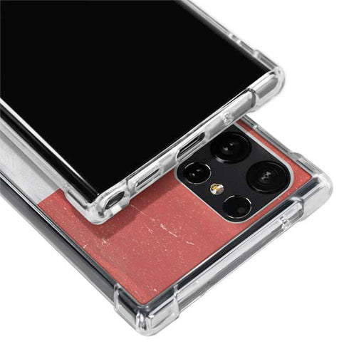 Egypt Flag Distressed Galaxy S24 Ultra Clear Case