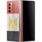 Egypt Flag Distressed Galaxy Z Fold2 5G Skin