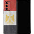 Egypt Flag Distressed Galaxy Z Fold2 5G Skin