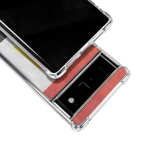 Egypt Flag Distressed Google Pixel 6 Clear Case