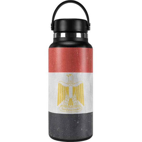 Egypt Flag Distressed Hydro Flask 32oz Wide Mouth Skin
