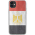 Egypt Flag Distressed iPhone 11 Clear Case