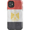 Egypt Flag Distressed iPhone 11 Impact Case