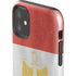 Egypt Flag Distressed iPhone 11 Impact Case