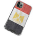 Egypt Flag Distressed iPhone 11 Pro Max Clear Case