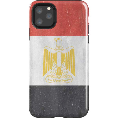 Egypt Flag Distressed iPhone 11 Pro Max Impact Case