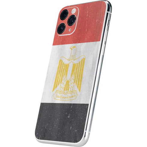 Egypt Flag Distressed iPhone 11 Pro Skin