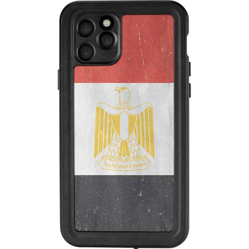 Egypt Flag Distressed iPhone 11 Pro Waterproof Case