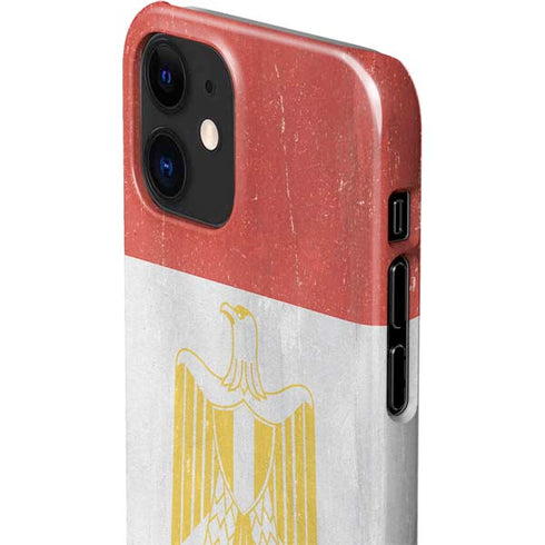 Egypt Flag Distressed iPhone 12 Mini Lite Case