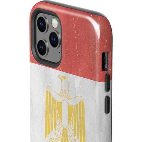 Egypt Flag Distressed iPhone 12 Pro Impact Case