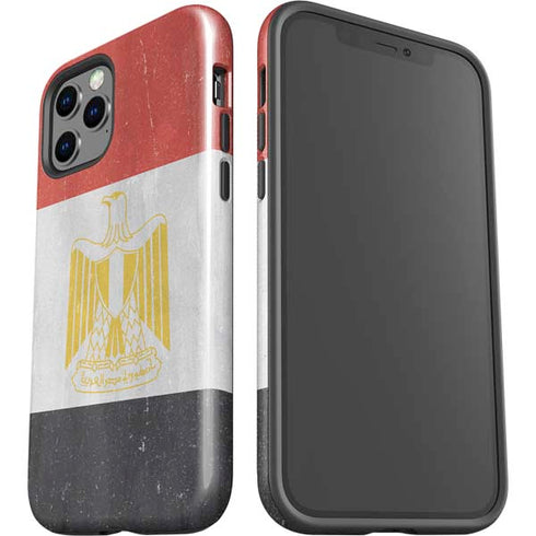 Egypt Flag Distressed iPhone 12 Pro Impact Case