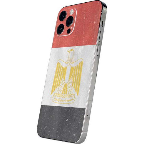 Egypt Flag Distressed iPhone 12 Pro Max Skin