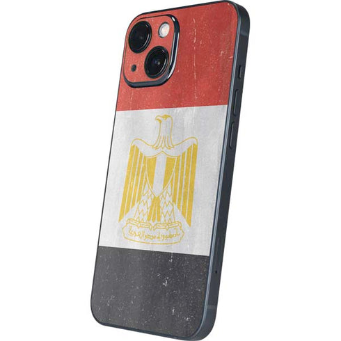 Egypt Flag Distressed iPhone 13 Mini Skin