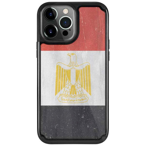 Egypt Flag Distressed iPhone 13 Pro Cargo Case