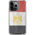 Egypt Flag Distressed iPhone 14 Pro Clear Case