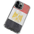 Egypt Flag Distressed iPhone 14 Pro Clear Case