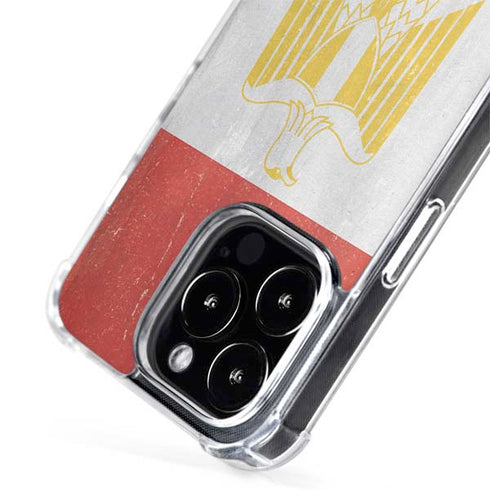 Egypt Flag Distressed iPhone 14 Pro MagSafe Case