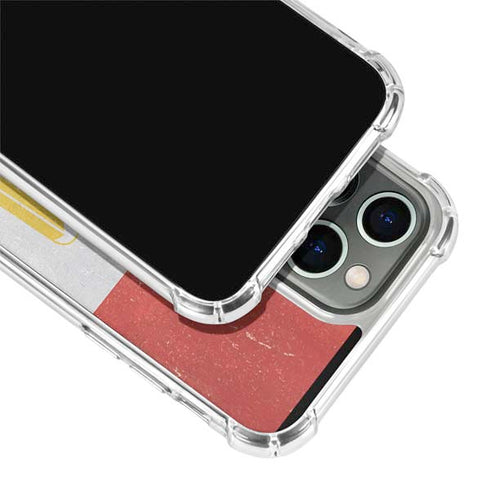 Egypt Flag Distressed iPhone 15 Pro Max Clear Case
