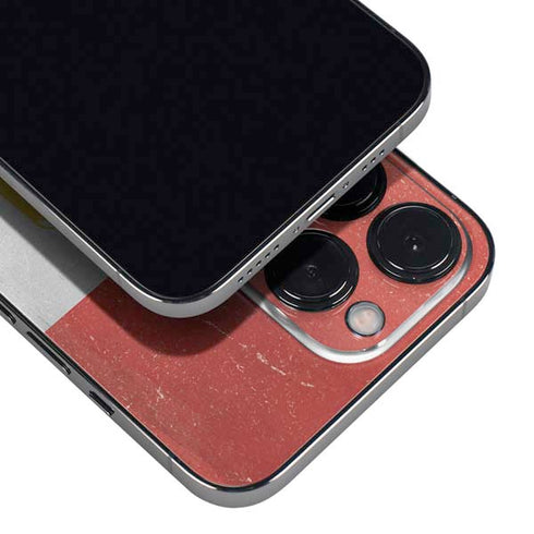 Egypt Flag Distressed iPhone 14 Pro Skin