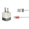 Egypt Flag Distressed iPhone Charger (5W USB) Skin
