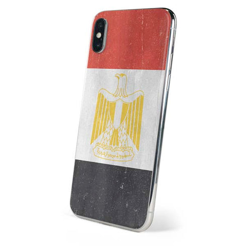 Egypt Flag Distressed iPhone XS Max Skin