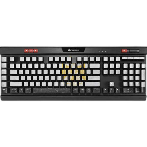 Egypt Flag Distressed K95 RGB PLATINUM Mechanical Gaming Keyboard Skin