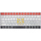 Egypt Flag Distressed Magic Keyboard Skin