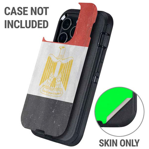 Egypt Flag Distressed Otterbox Defender iPhone Skin