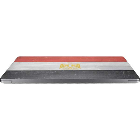 Egypt Flag Distressed Universal Laptop 18in (14.6 x 10.6in) Skin