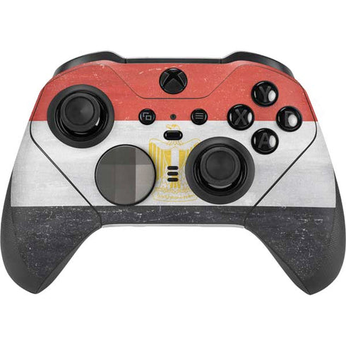 Egypt Flag Distressed Xbox Elite Wireless Controller Series 2 Skin