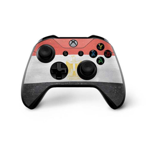 Egypt Flag Distressed Xbox One X Controller Skin