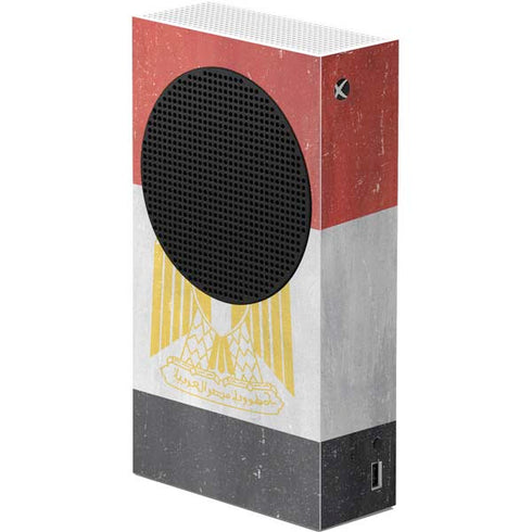 Egypt Flag Distressed Xbox Series S Console Skin