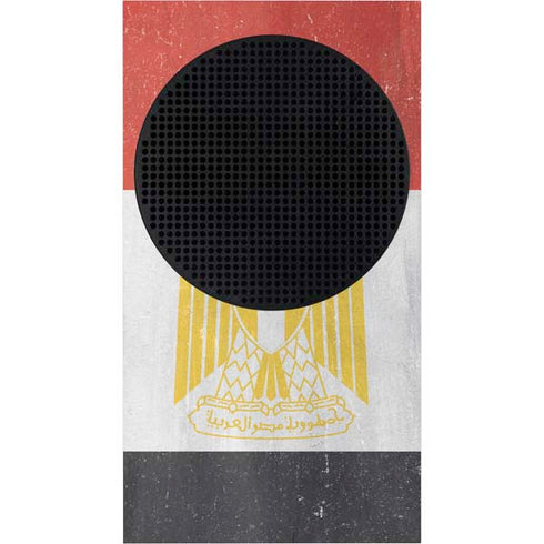Egypt Flag Distressed Xbox Series S Console Skin