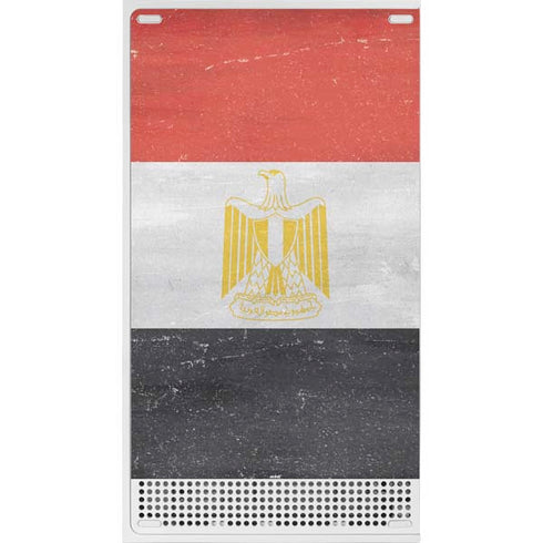 Egypt Flag Distressed Xbox Series S Console Skin