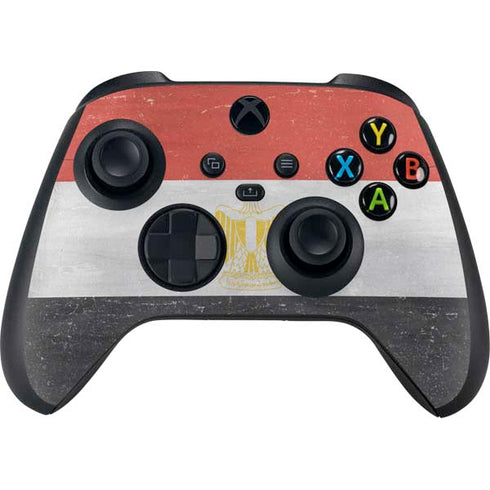 Egypt Flag Distressed Xbox Series X Controller Skin