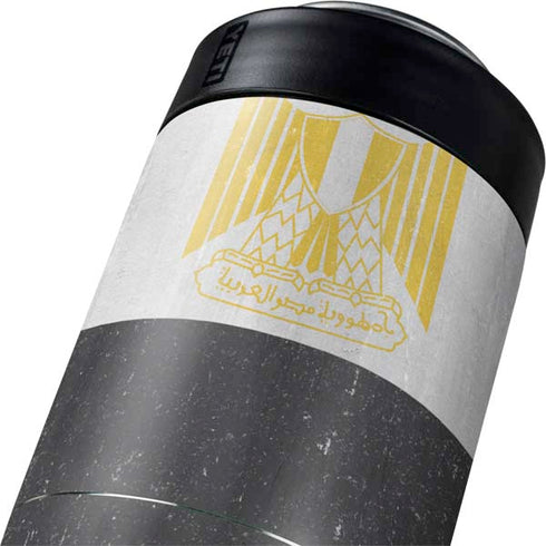 Egypt Flag Distressed Yeti Colster Can Insulator Skin