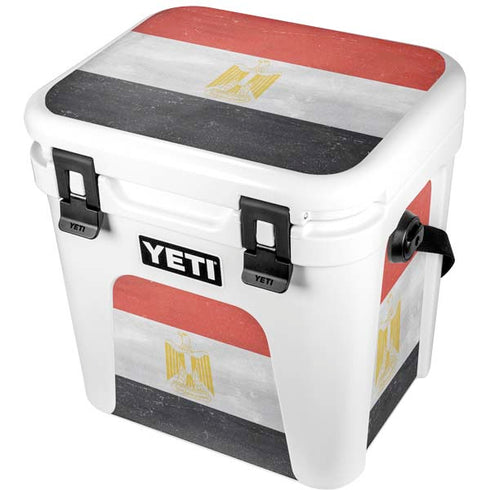 Egypt Flag Distressed YETI Roadie 24 Hard Cooler Skin