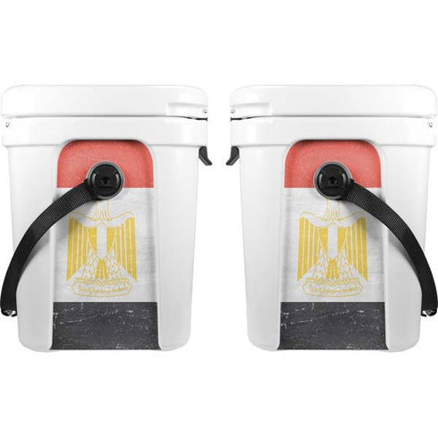 Egypt Flag Distressed YETI Roadie 24 Hard Cooler Skin