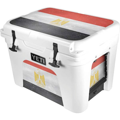 Egypt Flag Distressed YETI Tundra 35 Hard Cooler Skin
